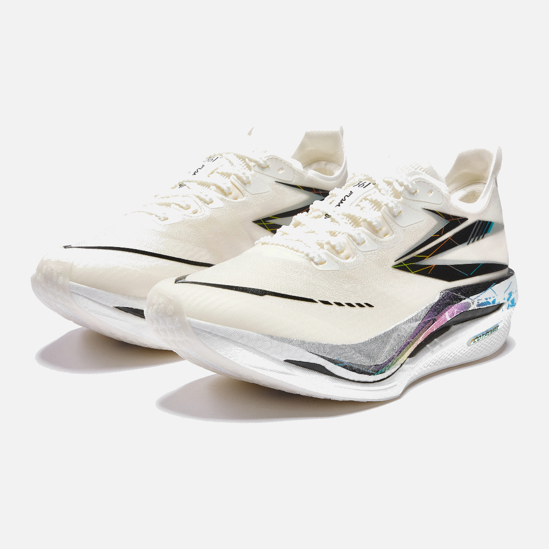 MEN'S FLAME 5: Egret/Black