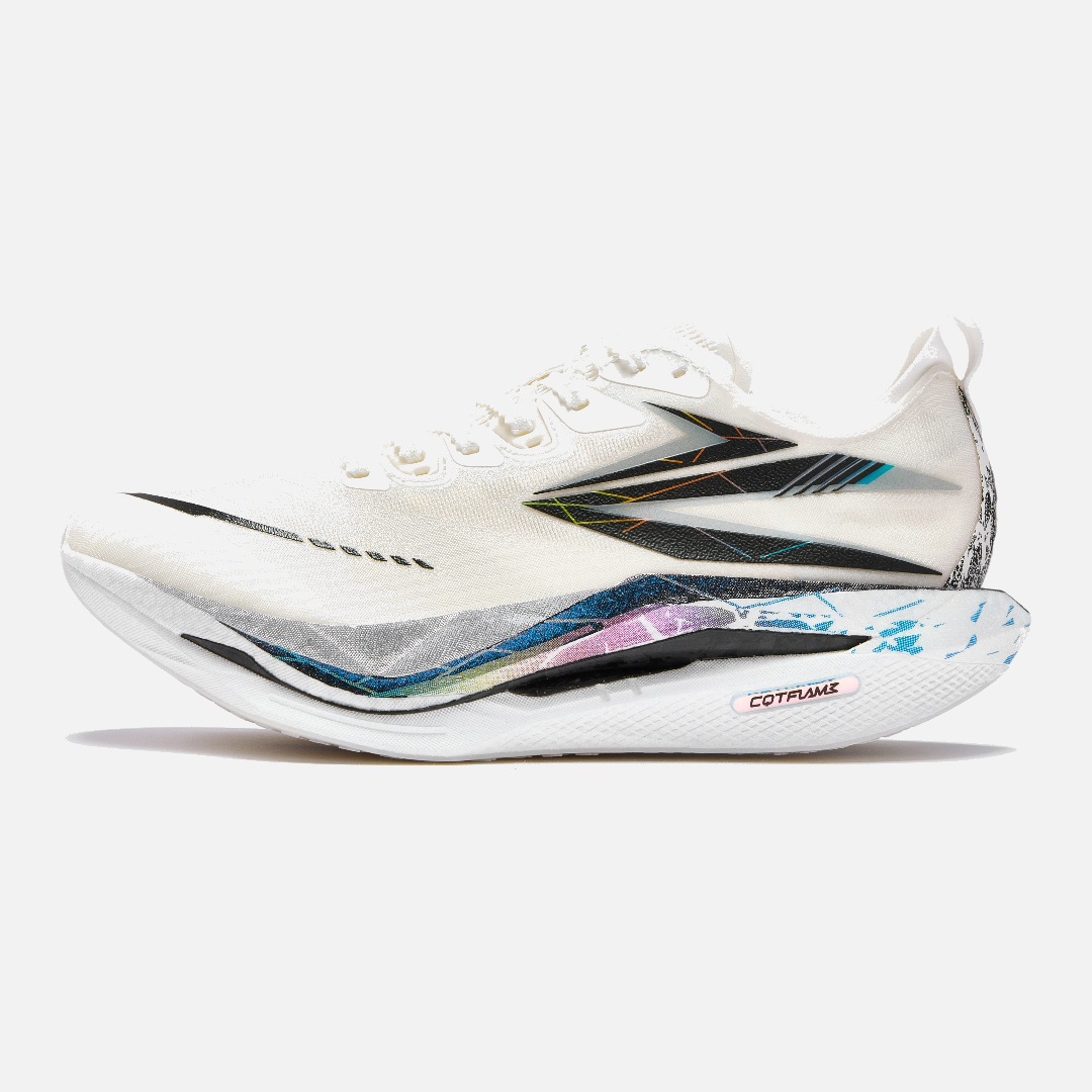 MEN'S FLAME 5: Egret/Black