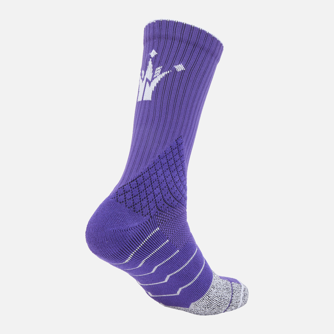 Nikola Jokić - Basketball Long Sock: Purple - 361 Degrees