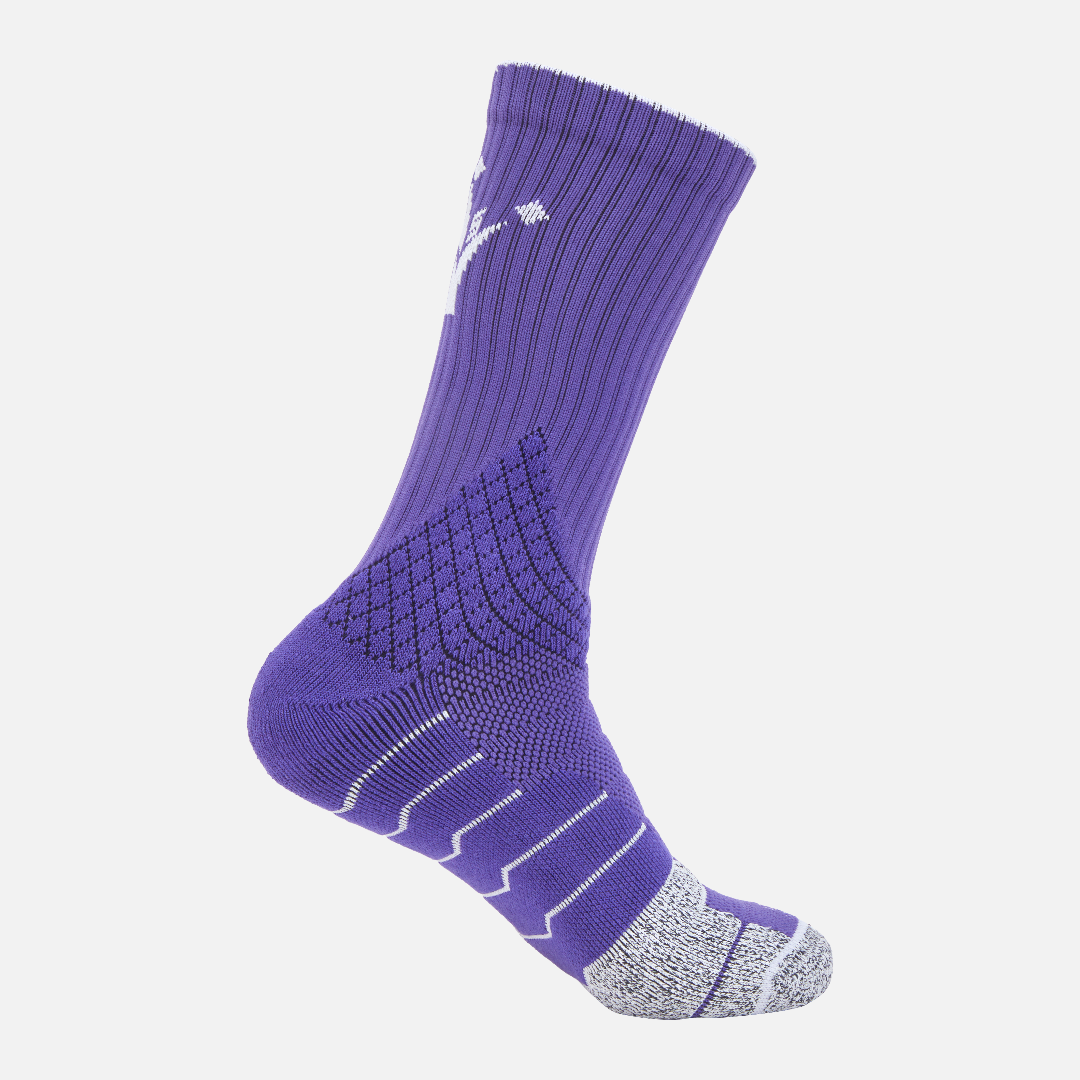 Nikola Jokić - Basketball Long Sock: Purple - 361 Degrees