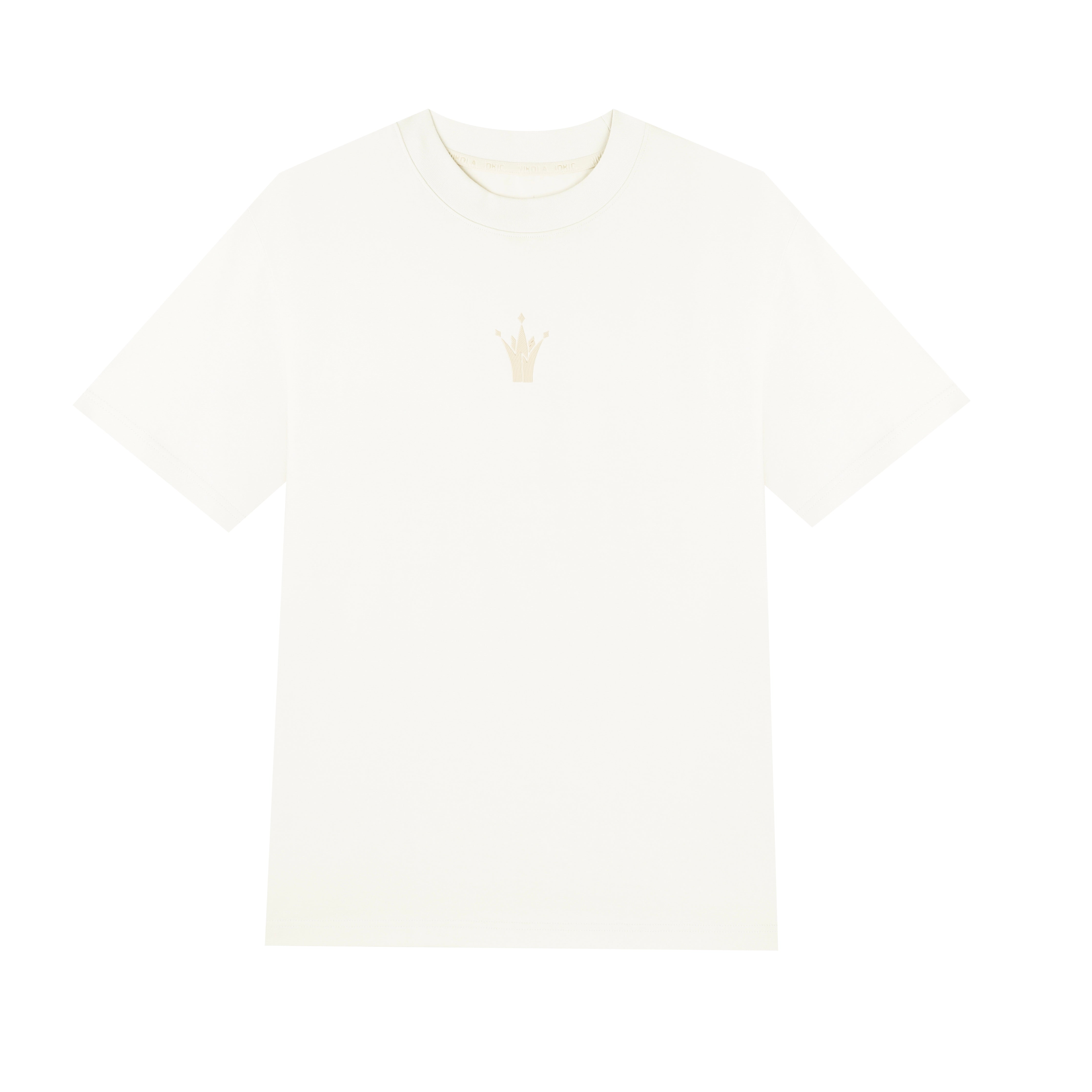Nikola Jokić - Short Sleeve T-Shirt: Cream