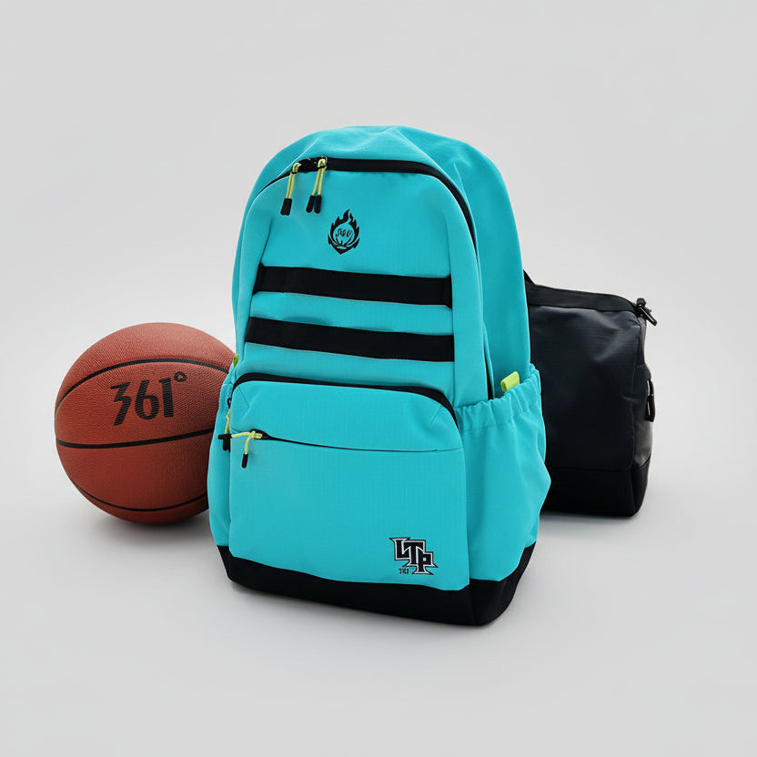 basketball travel bag backpack Athletico Streetball Black 8 years Spalding - Brandclub - Spalding