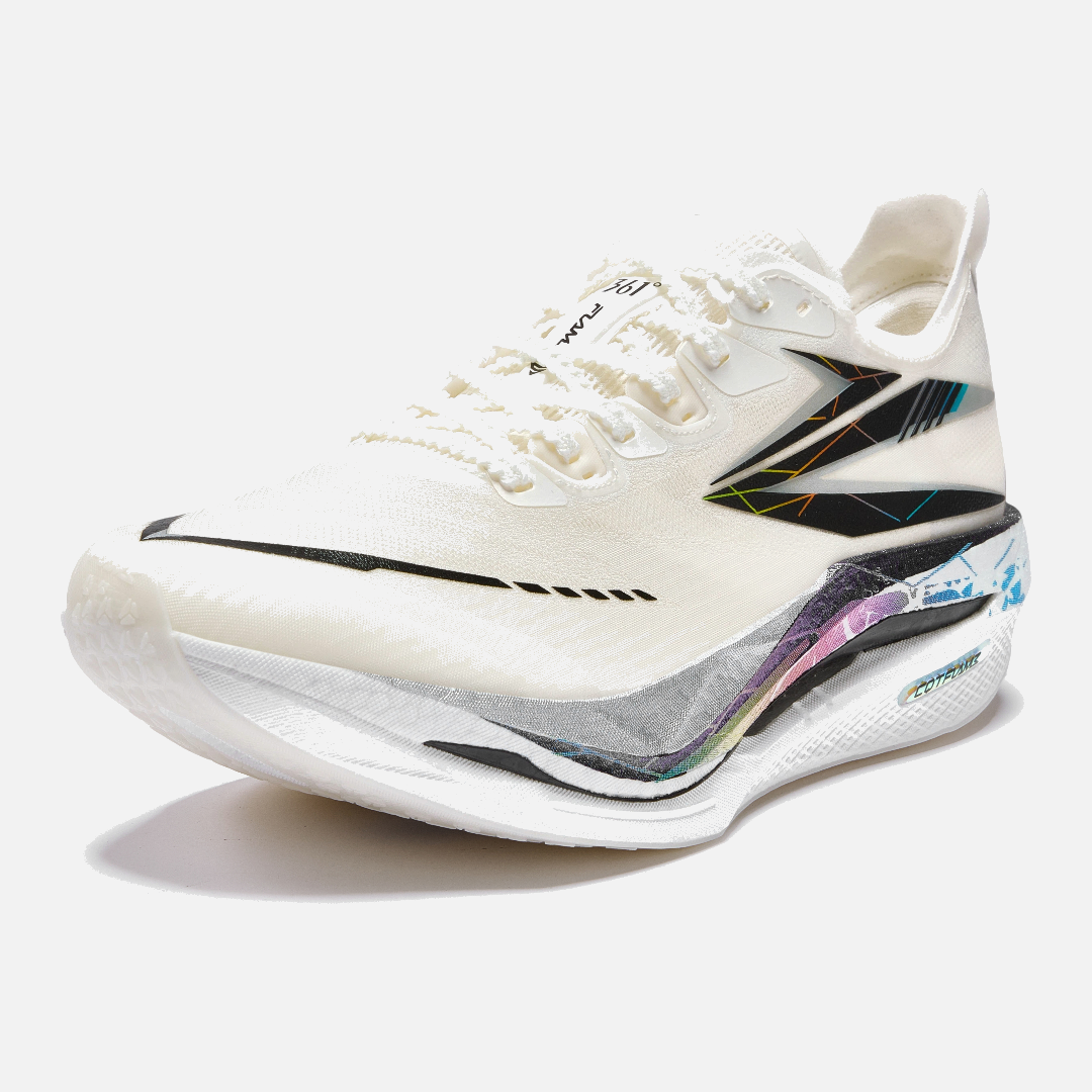 MEN'S FLAME 5: Egret/Black