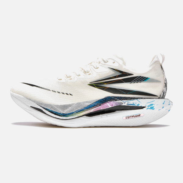 UNISEX FLAME 5: Egret/Black