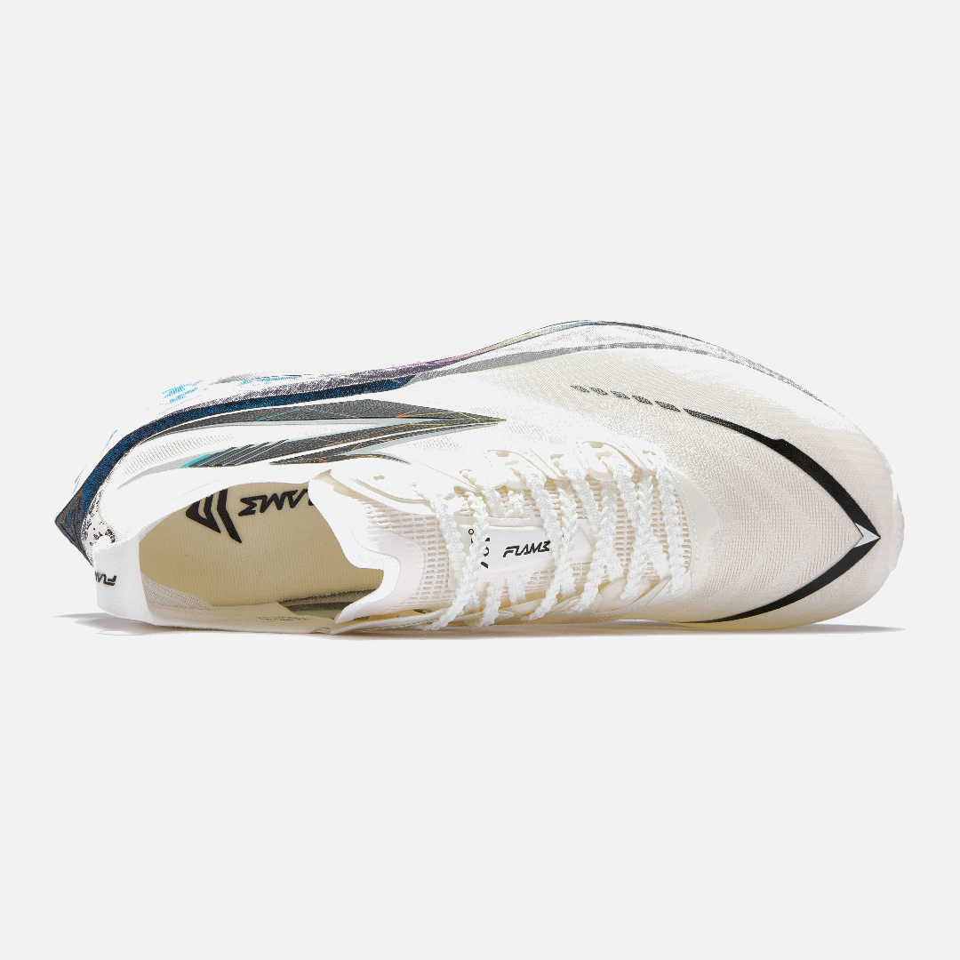 MEN'S FLAME 5: Egret/Black