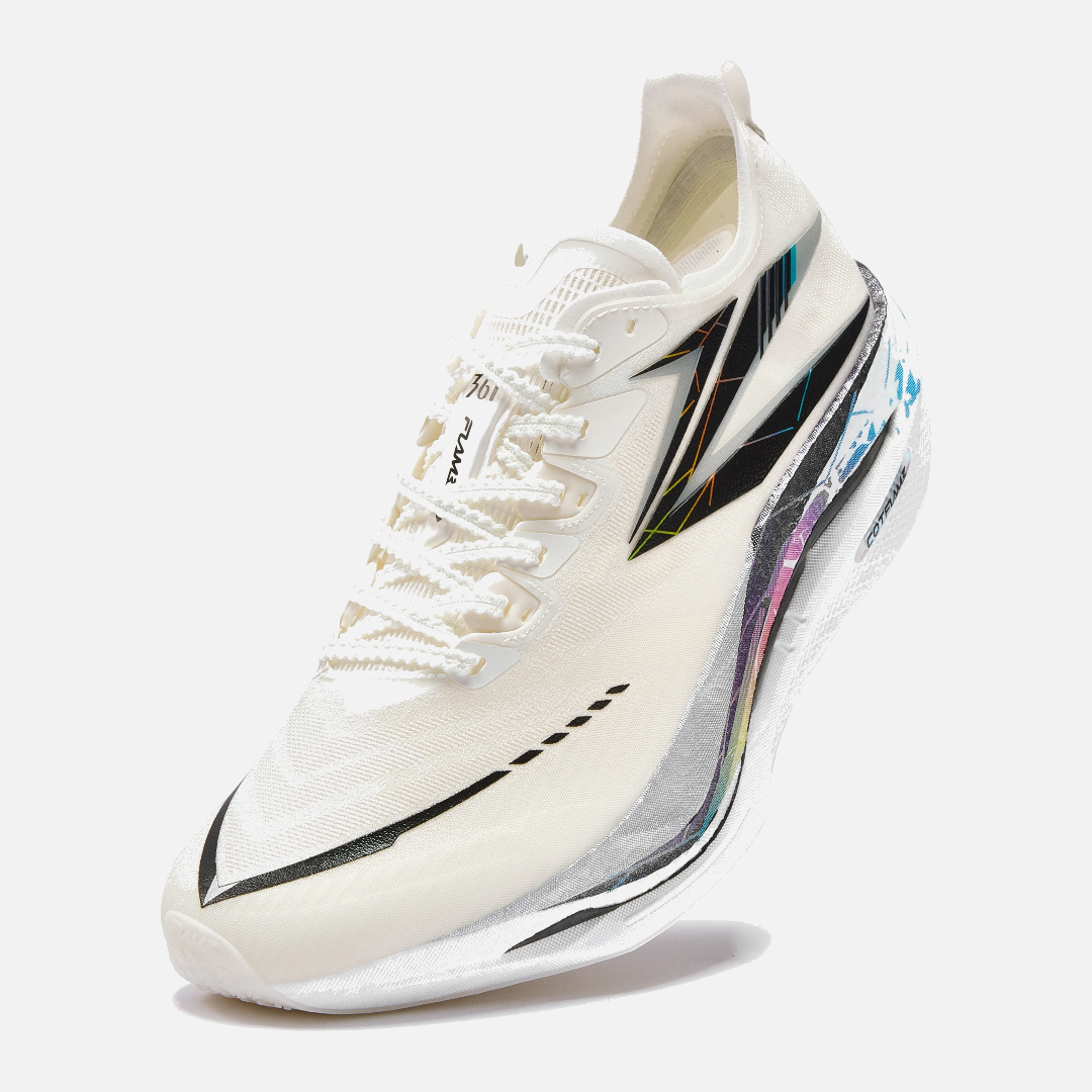 MEN'S FLAME 5: Egret/Black