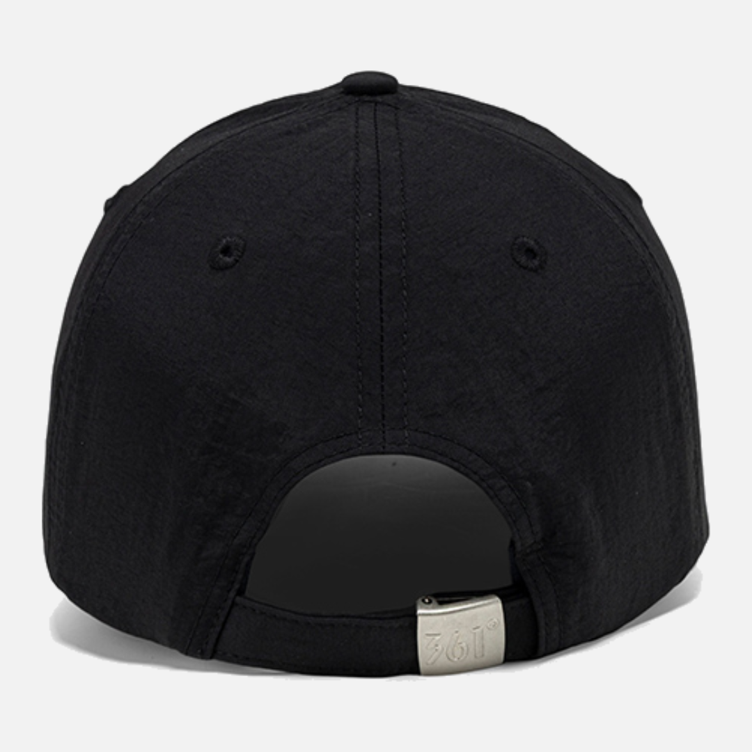 361 Technical Dad Hat: Black