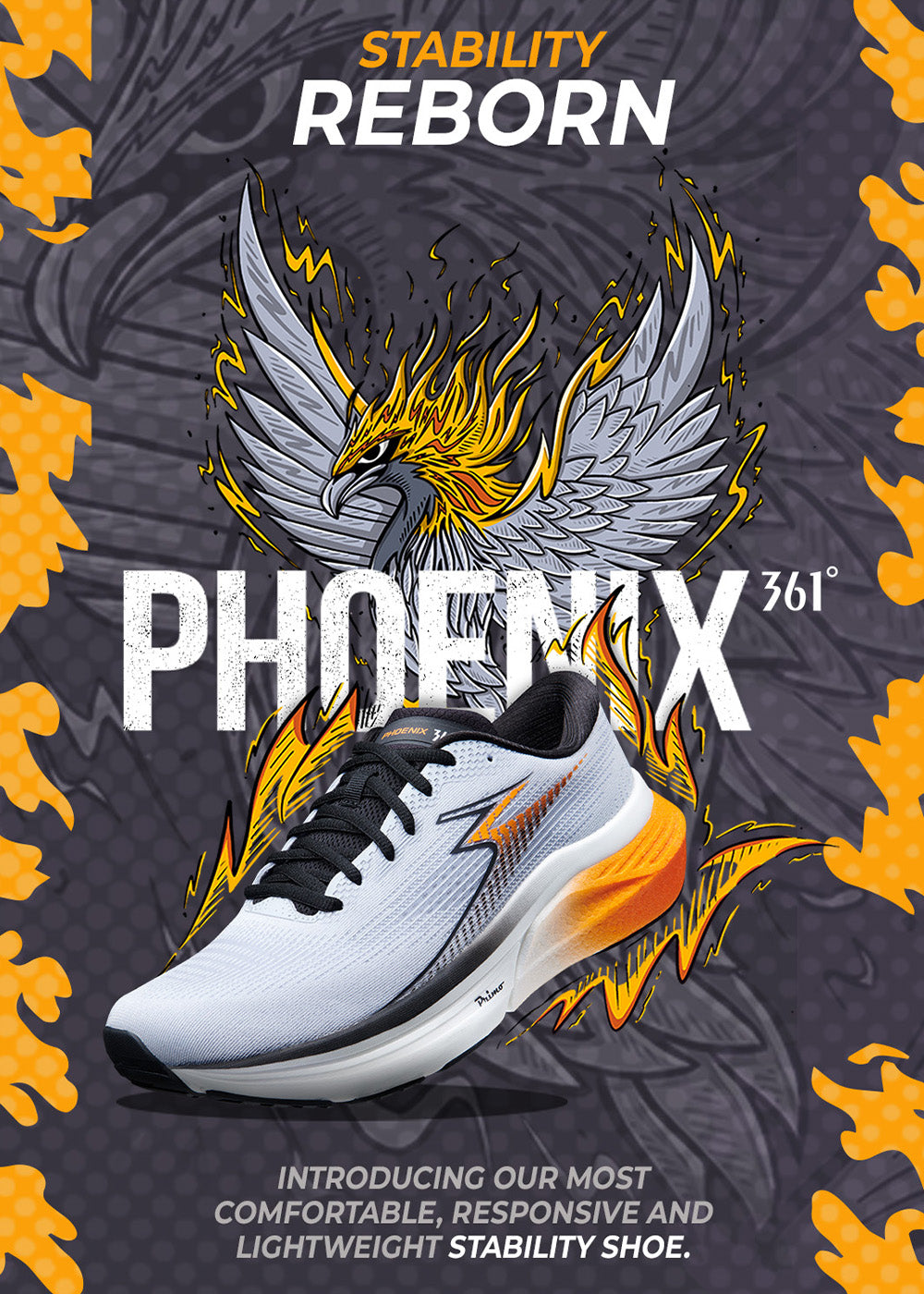 White Phoenix 361-PHOENIX: Black/White