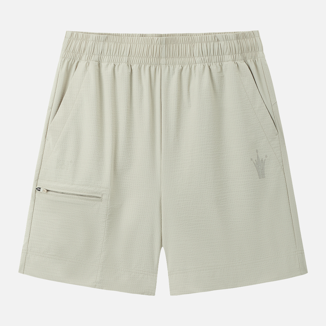 MEN'S Nikola Jokić - Logo Shorts : Cream - 361 Degrees
